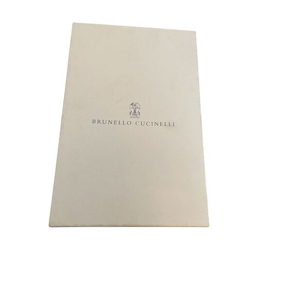 Brunello Cucinelli Unisex Brown Slip-On Loafers Size 6.5 Casual - Picture 2 of 8